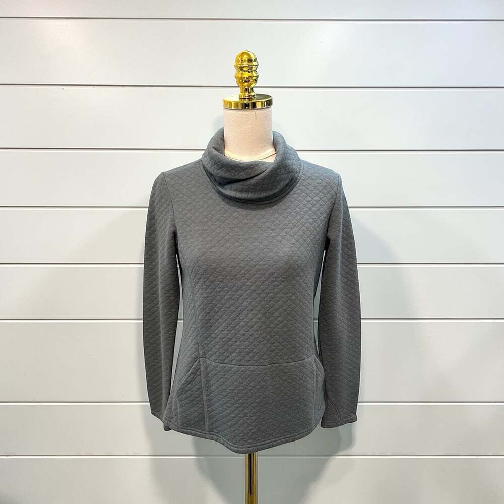 Kuhl Athena Wool Blend Cowl Neck Pullover Sweater Sz S Gorpcore Athleisure